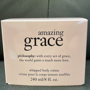 NIB Philosophy Amazing Grace 8 oz whipped body creme!